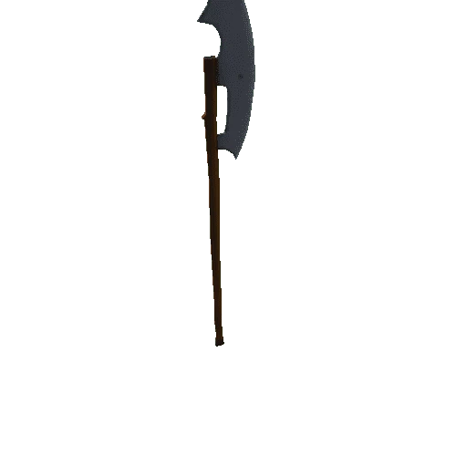 Lowpoly Stylized Bardiche